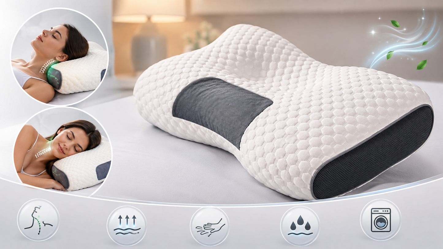 NeuroDream™ - Pack Almohada Ortopédica😌💤