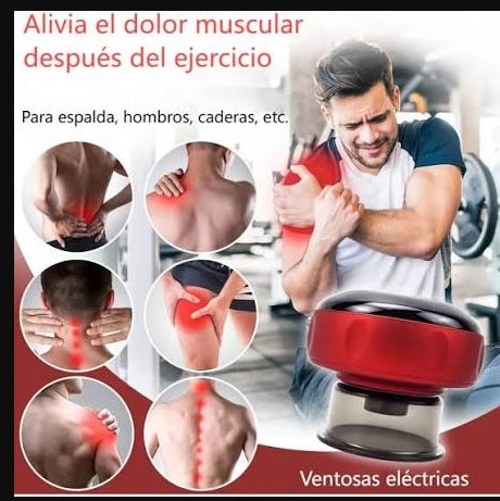 Pack Alivio y Renovación Corporal: Ventosa eléctrica + Aceite corporal