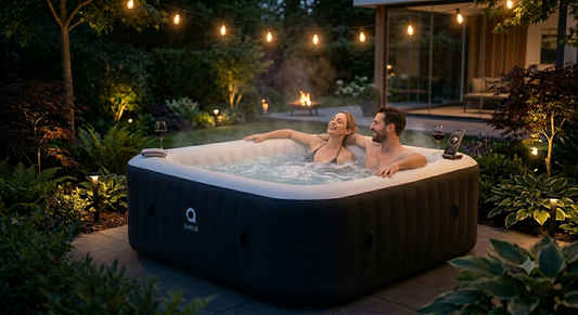 Spa Inflable Temperado: Tu Jacuzzi Privado de Lujo en Casa 🌌🛁